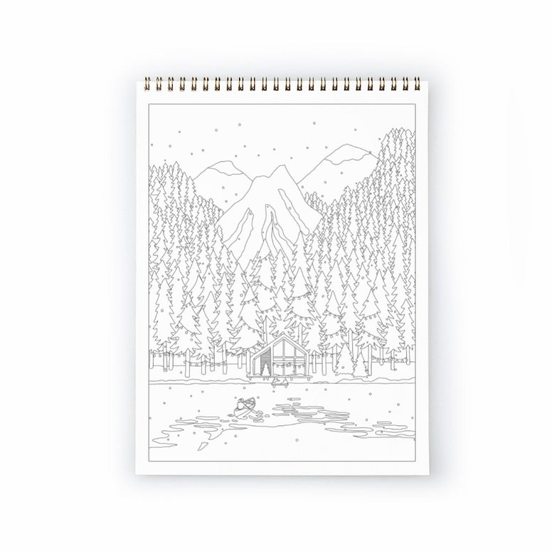 Livre coloriage noël adulte – all the ways to say - Lili Margaret