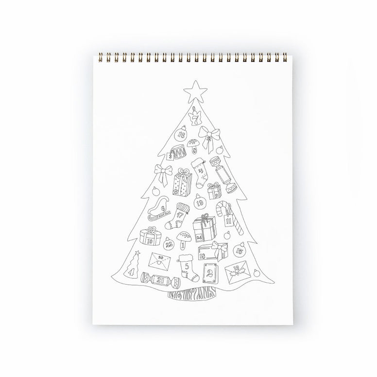 Livre coloriage noël adulte – all the ways to say - Lili Margaret