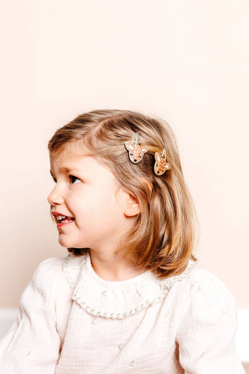 Luciole et Petit Pois - Barrette biche - Lili Margaret