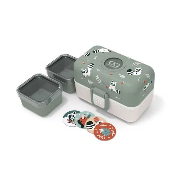 LUNCH BOX ENFANT Trésor vert - Monbento - Lili Margaret