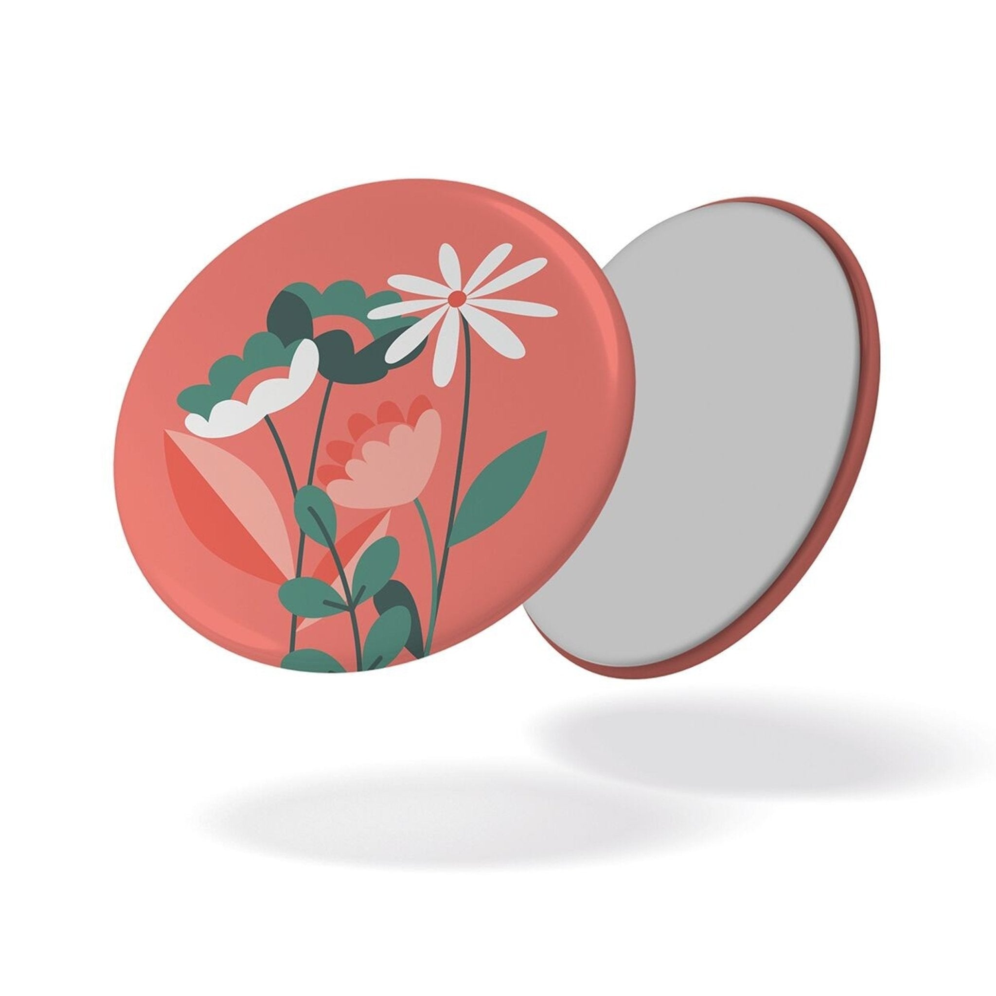 MAGNET LOVE IS IN THE AIR – FOND ROSE FLEURI maison joliette - Lili Margaret