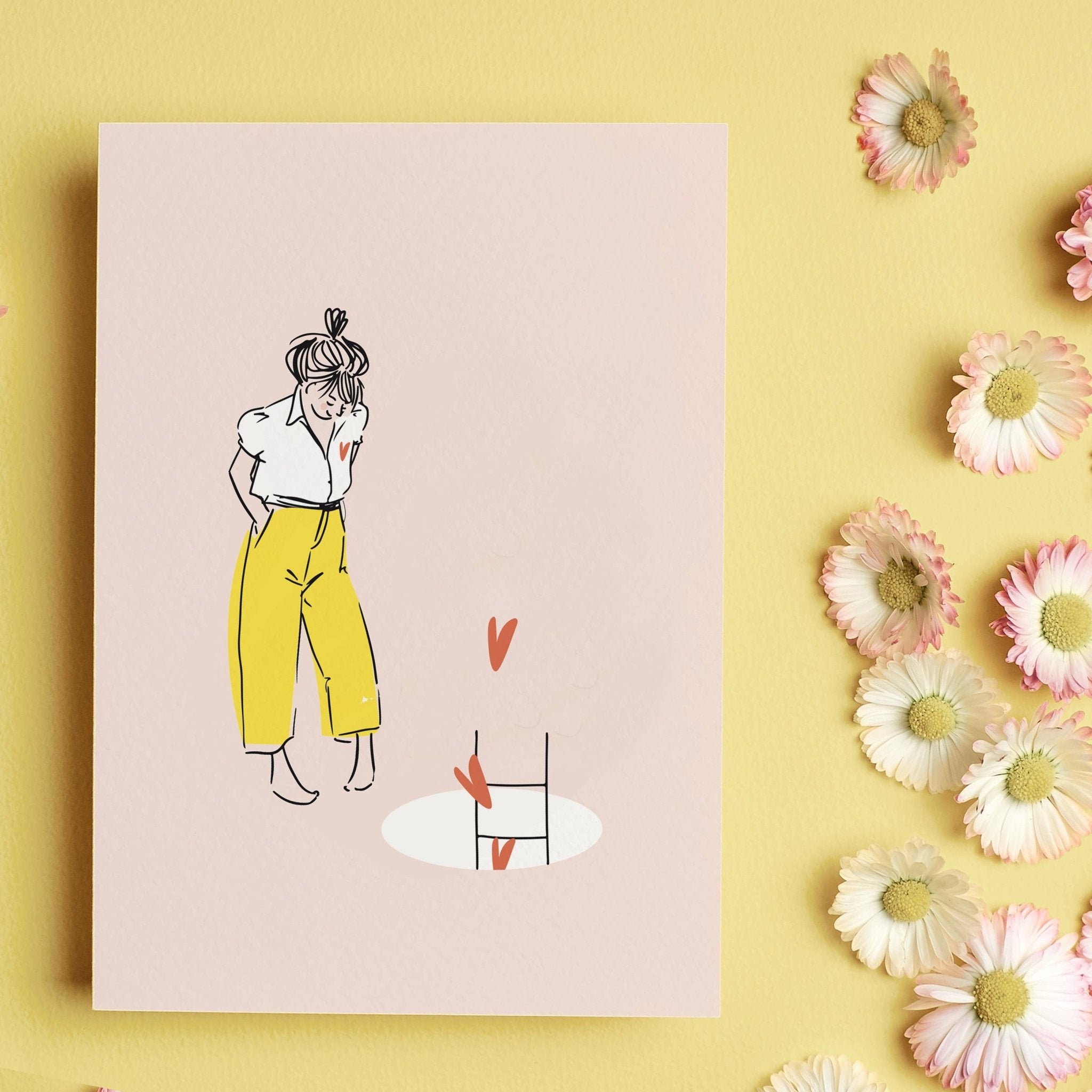 MY LOVELY THING - Carte Zelie Love Heart - Lili Margaret