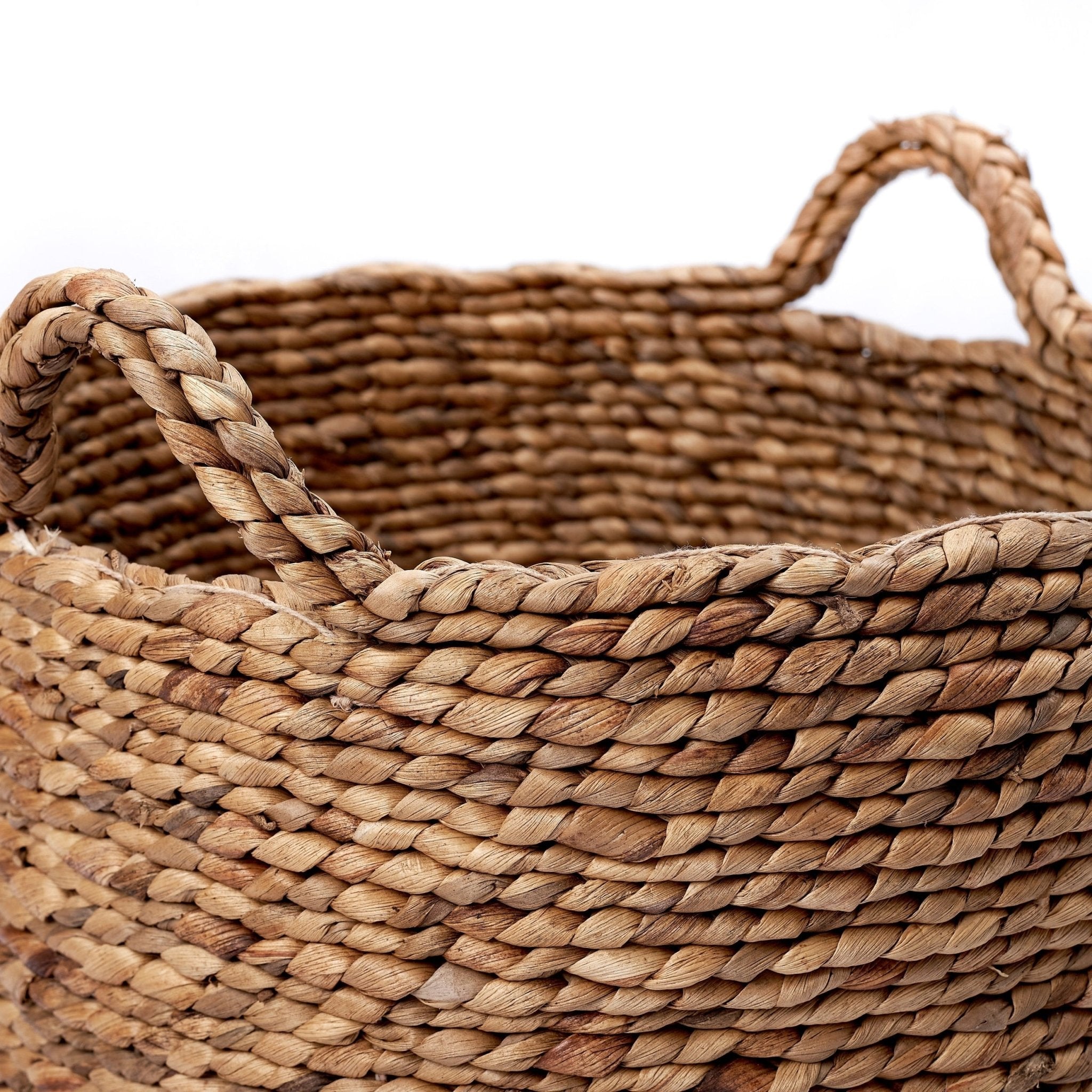 PANIER À LINGE EN JACINTHE D&