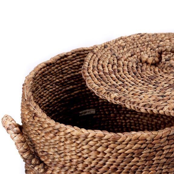 PANIER DE RANGEMENT EN JACINTHE D&