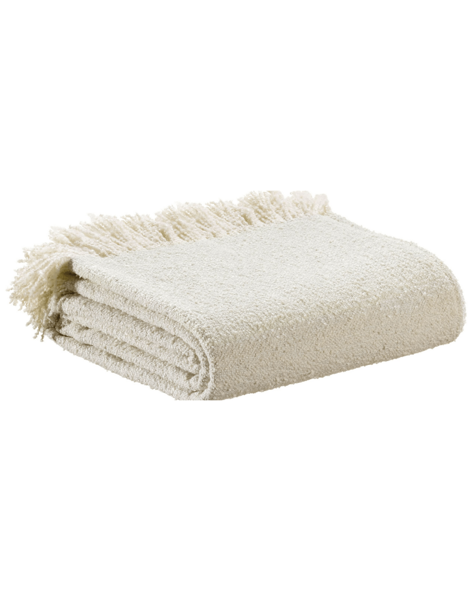 Plaid doux chiné perle en coton - Vivaraise - Lili Margaret