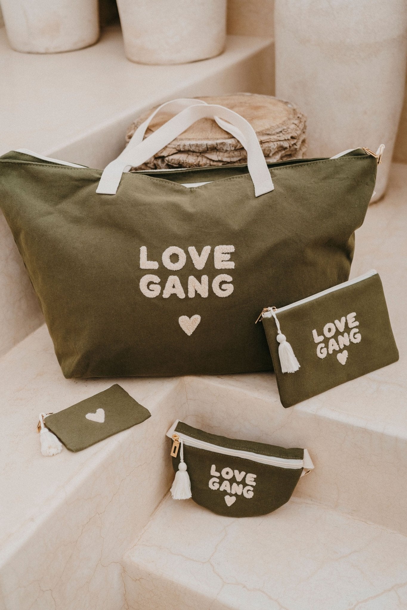 Pochette en tissu femme "Love gang" - Zakuw - Lili Margaret