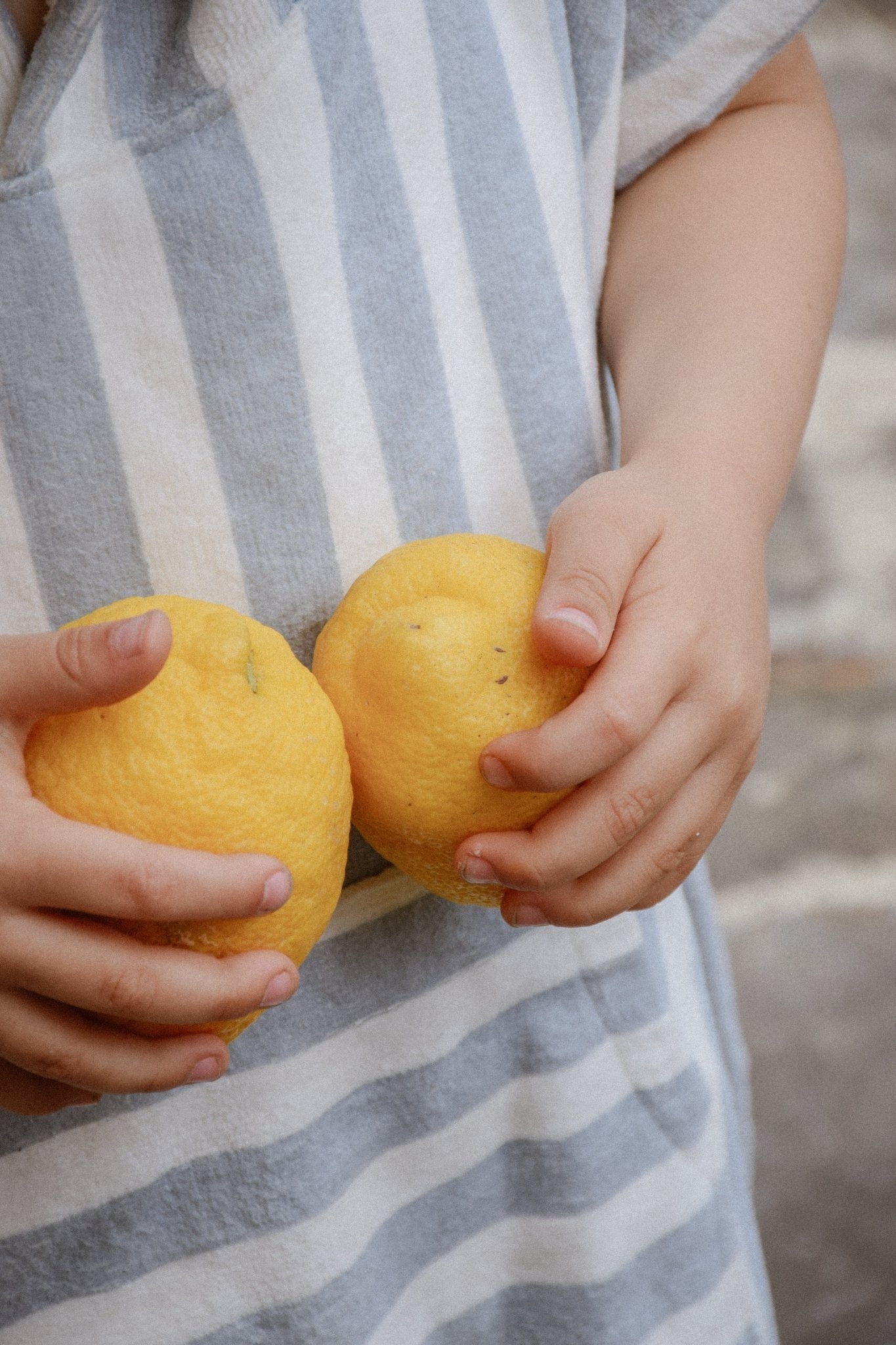 Poncho de bain enfant bleu ciel - Rose in April - Lili Margaret