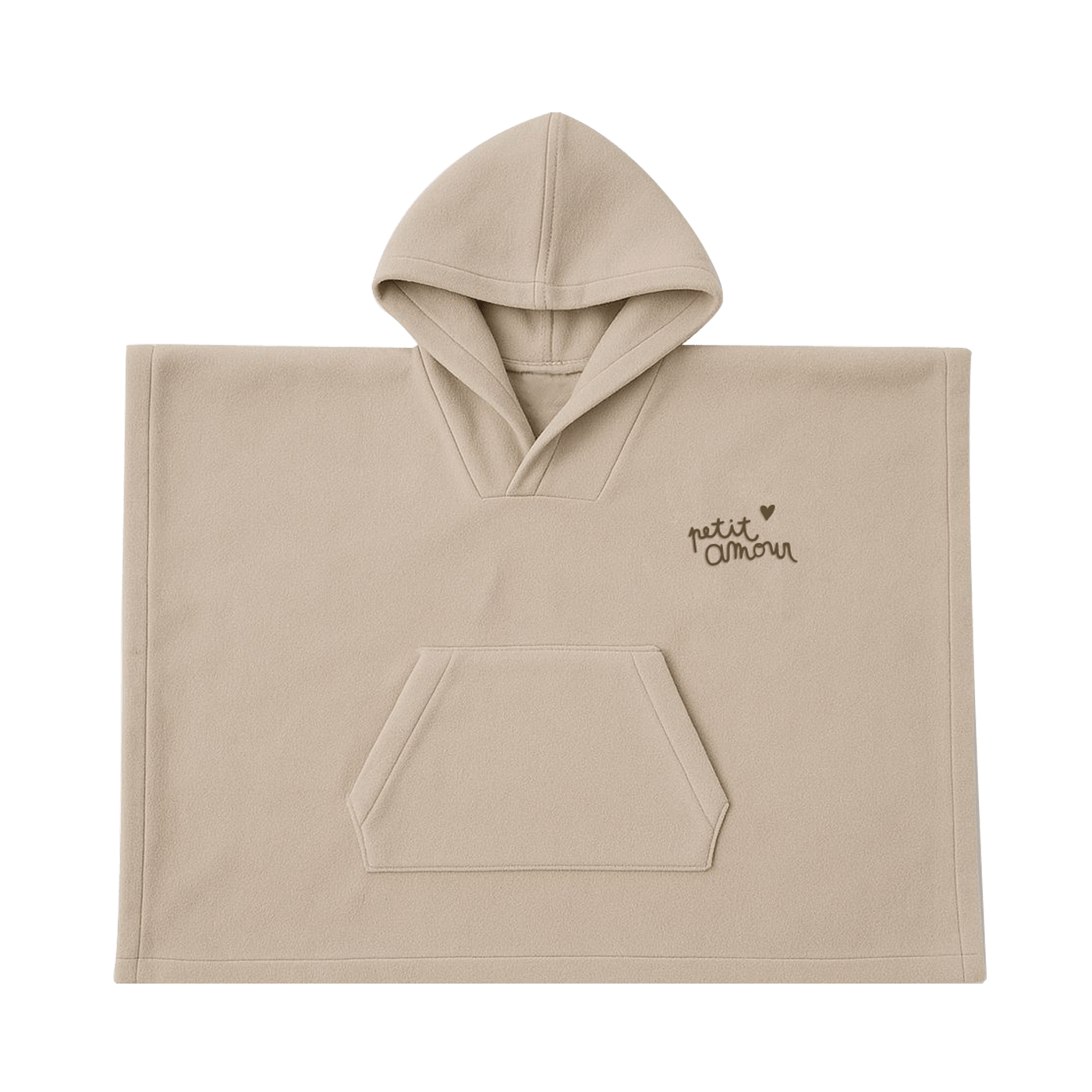 Poncho hiver enfant beige - zakuw - Lili Margaret