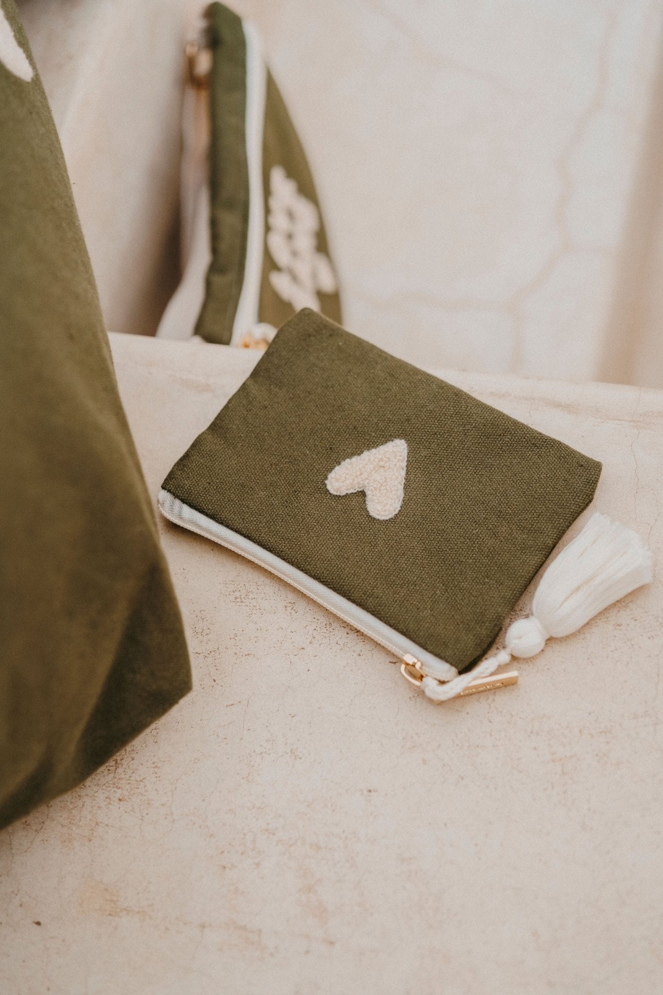 Porte - monnaie en tissu Love - Zakuw - Lili Margaret