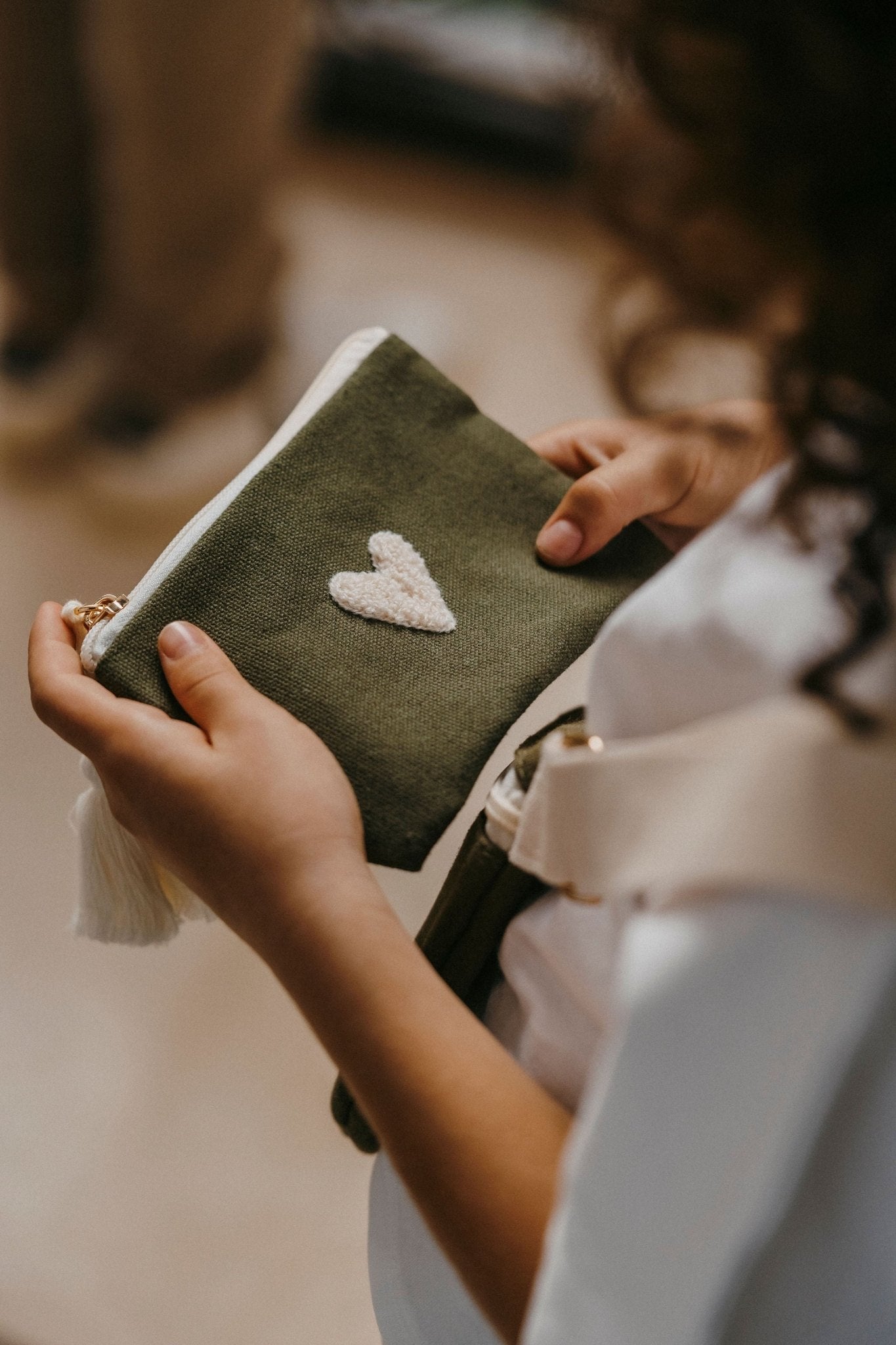 Porte - monnaie en tissu Love - Zakuw - Lili Margaret