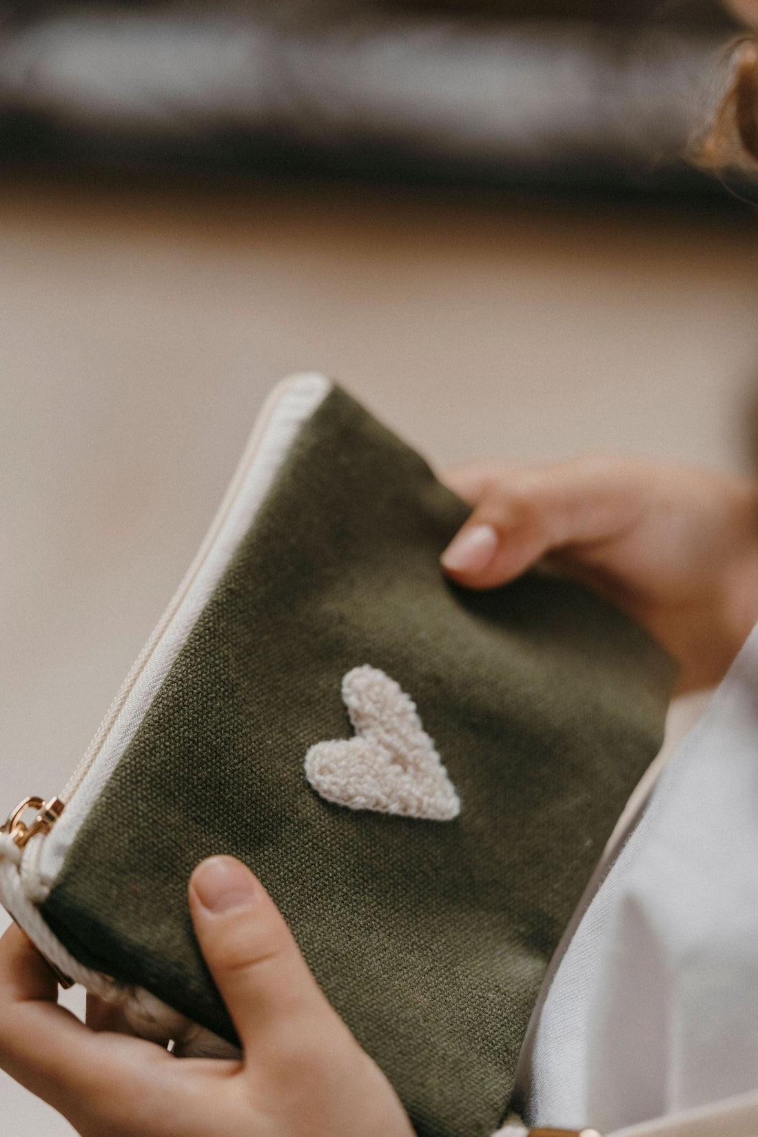 Porte - monnaie en tissu Love - Zakuw - Lili Margaret