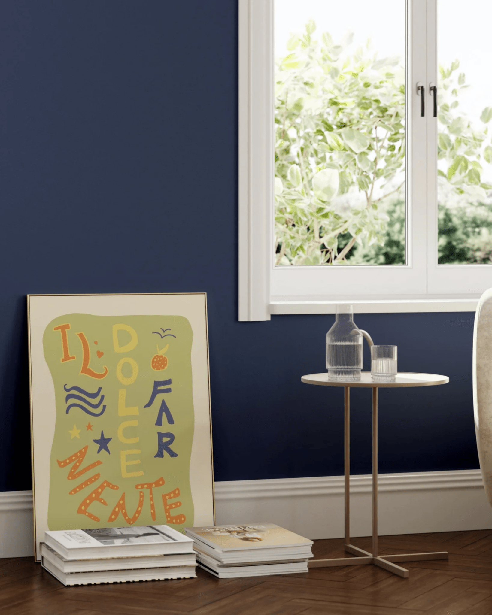 POSTER MURAL COLORÉ LE DOLCE FARNIENTE – DÉTENTE À L’ITALIENNE - Lili Margaret