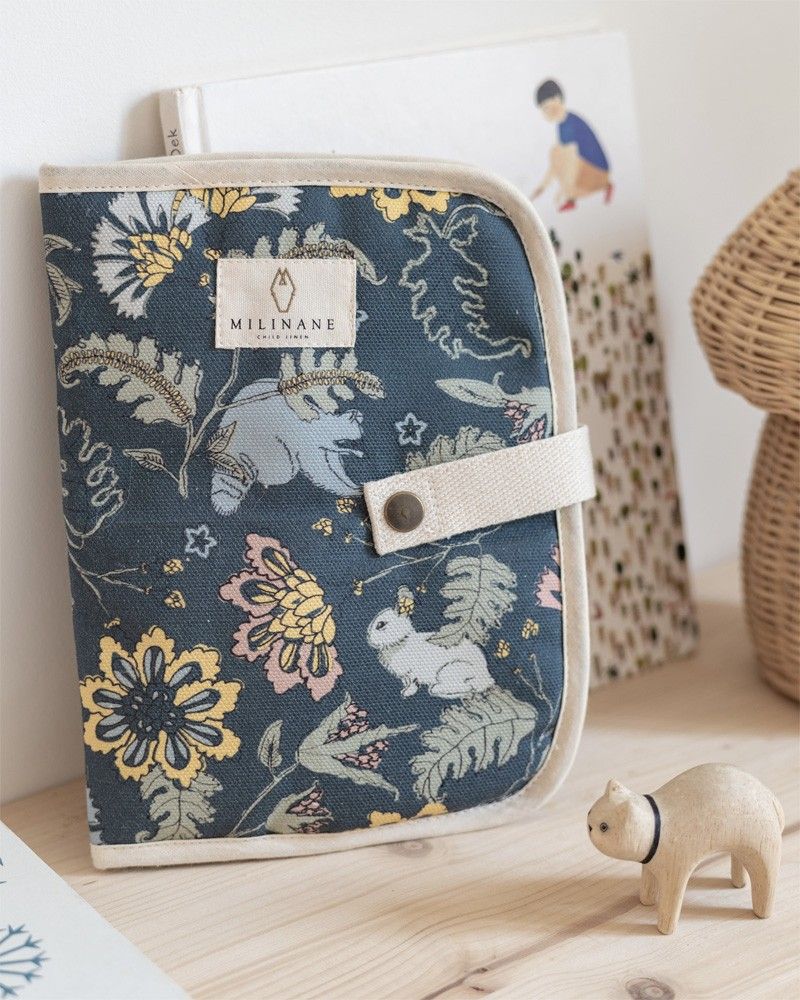 PROTÈGE CARNET DE SANTÉ BABY RÊVE BUCOLIQUE - Milinane - Lili Margaret