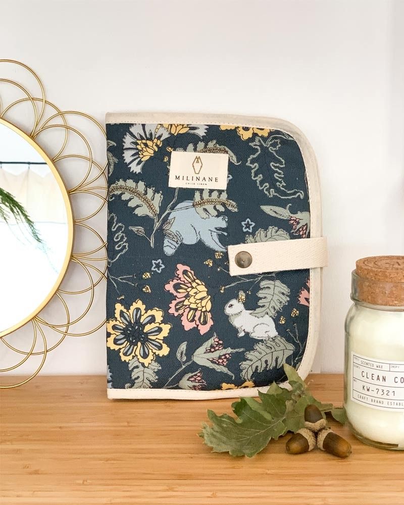 PROTÈGE CARNET DE SANTÉ BABY RÊVE BUCOLIQUE - Milinane - Lili Margaret