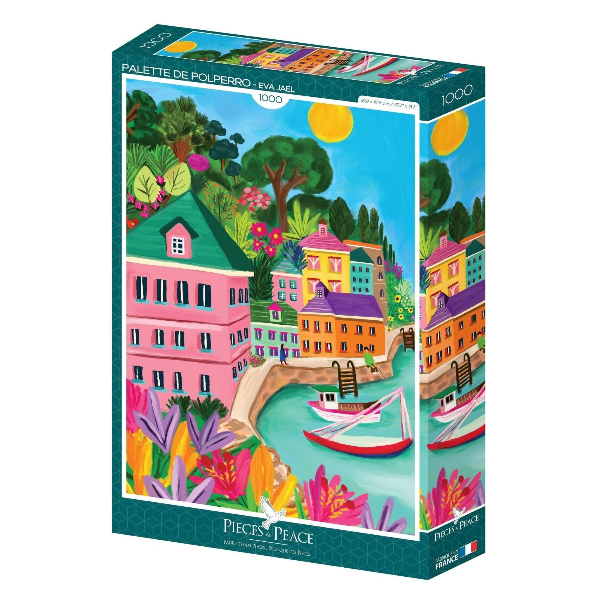 PUZZLE 1000 PIÈCES ADULTE POLPERRO - Pieces and Peace - Lili Margaret
