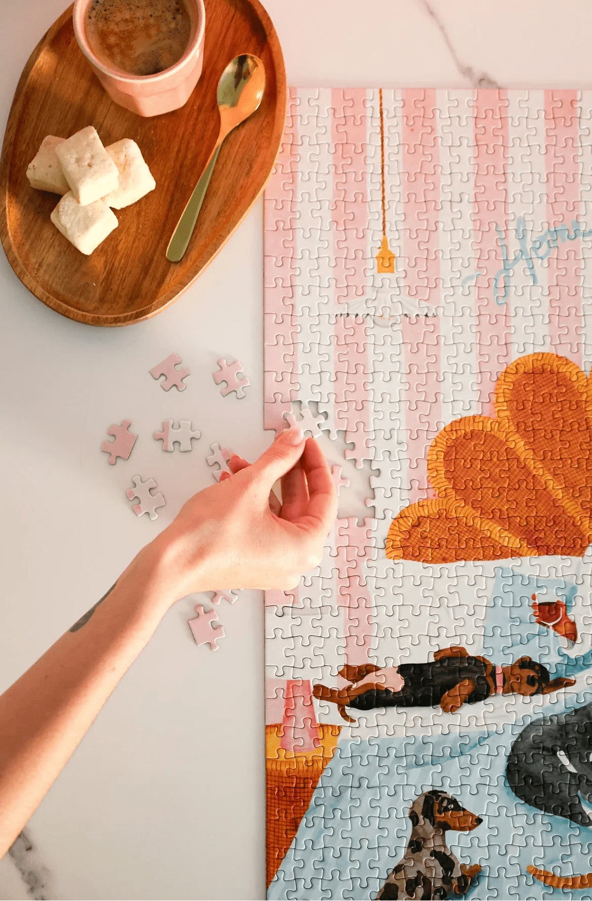 Puzzle 1000 pièces Life Without Humans - All The Ways To Say - Lili Margaret