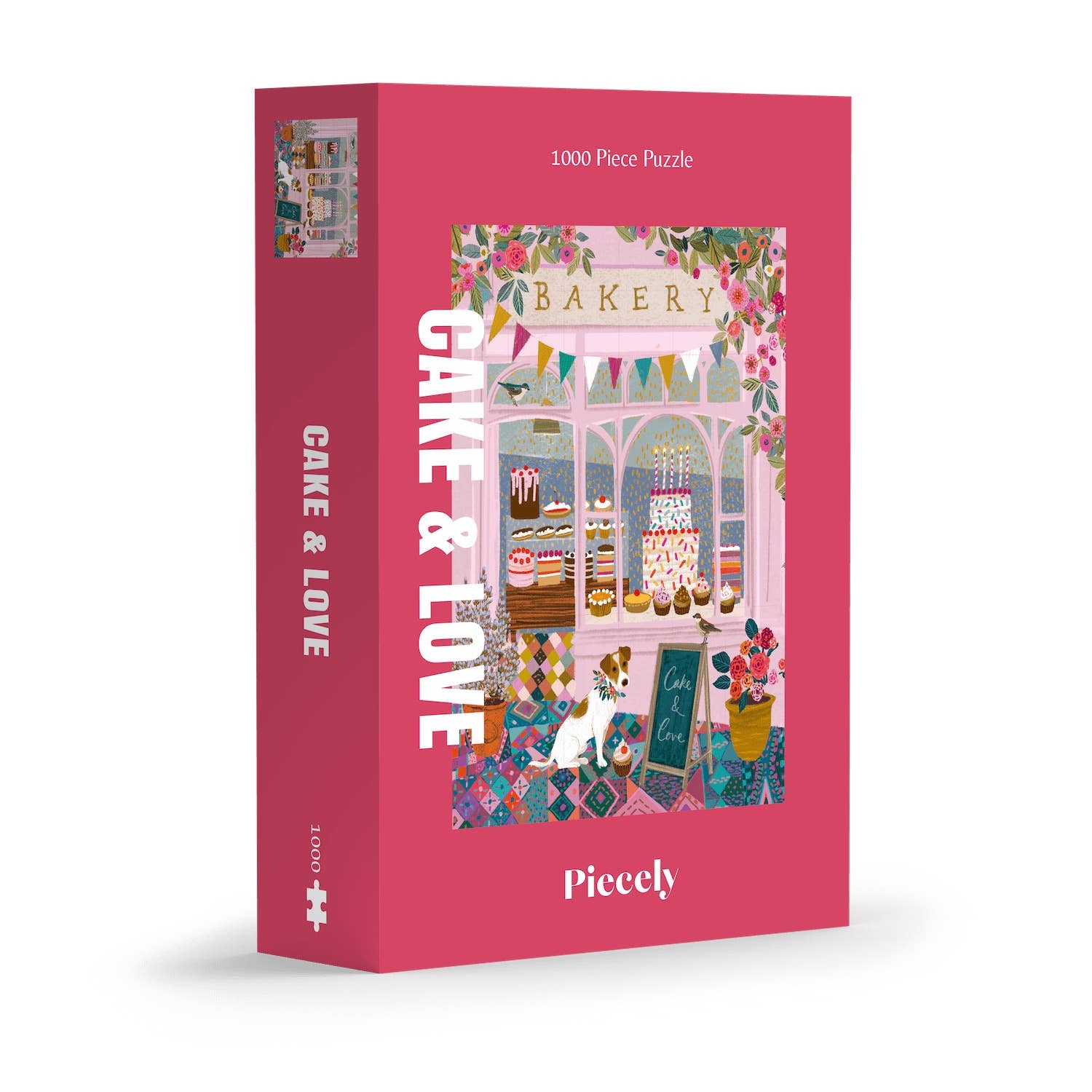 Puzzle Cake & Love 1000 pièces - Piecely - Lili Margaret