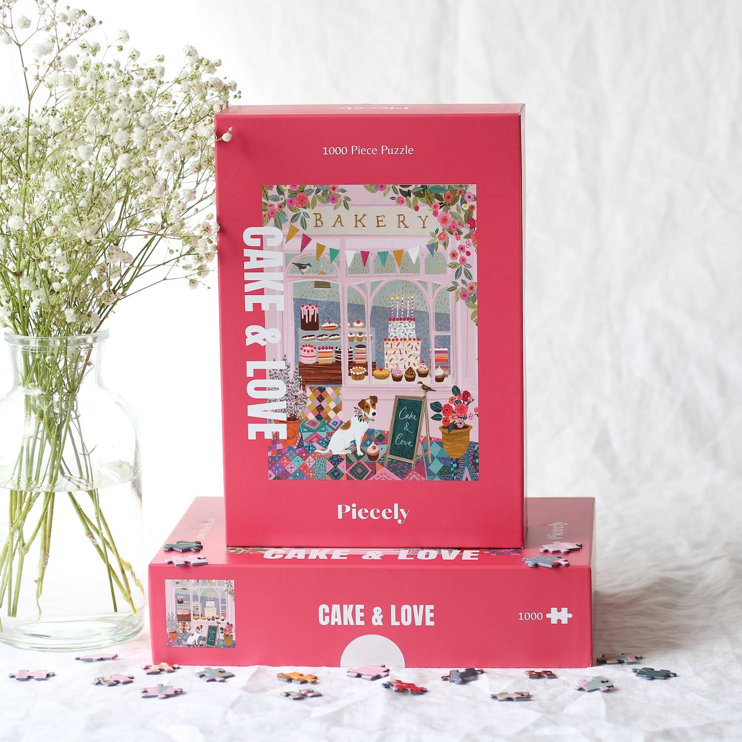 Puzzle Cake & Love 1000 pièces - Piecely - Lili Margaret