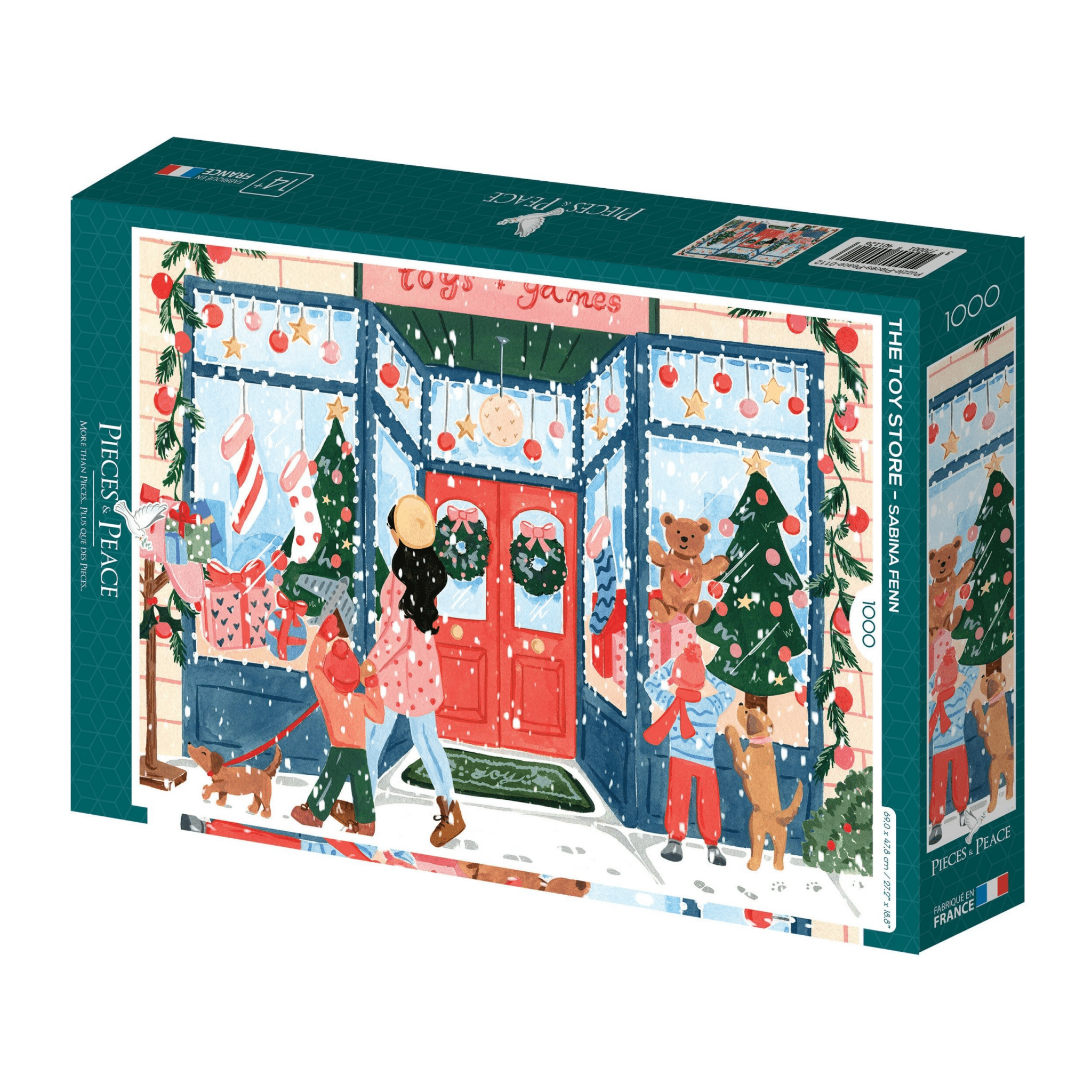 Puzzle de Noël adulte 1000 pièces - The Toy Store - Lili Margaret