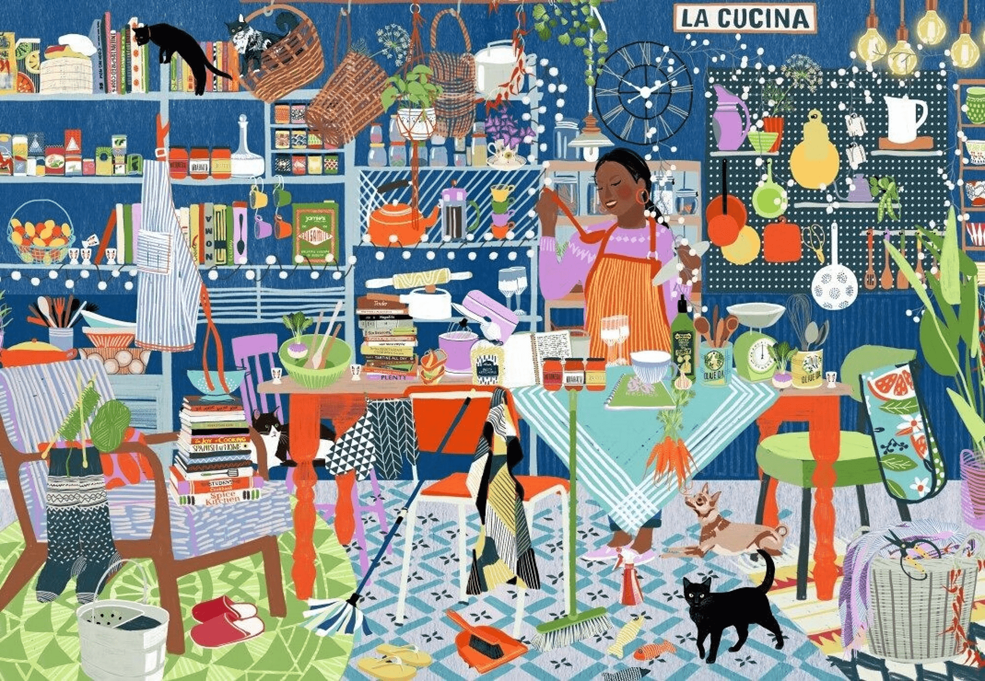 Puzzle déco 1000 pièces - La Cucina - Lili Margaret