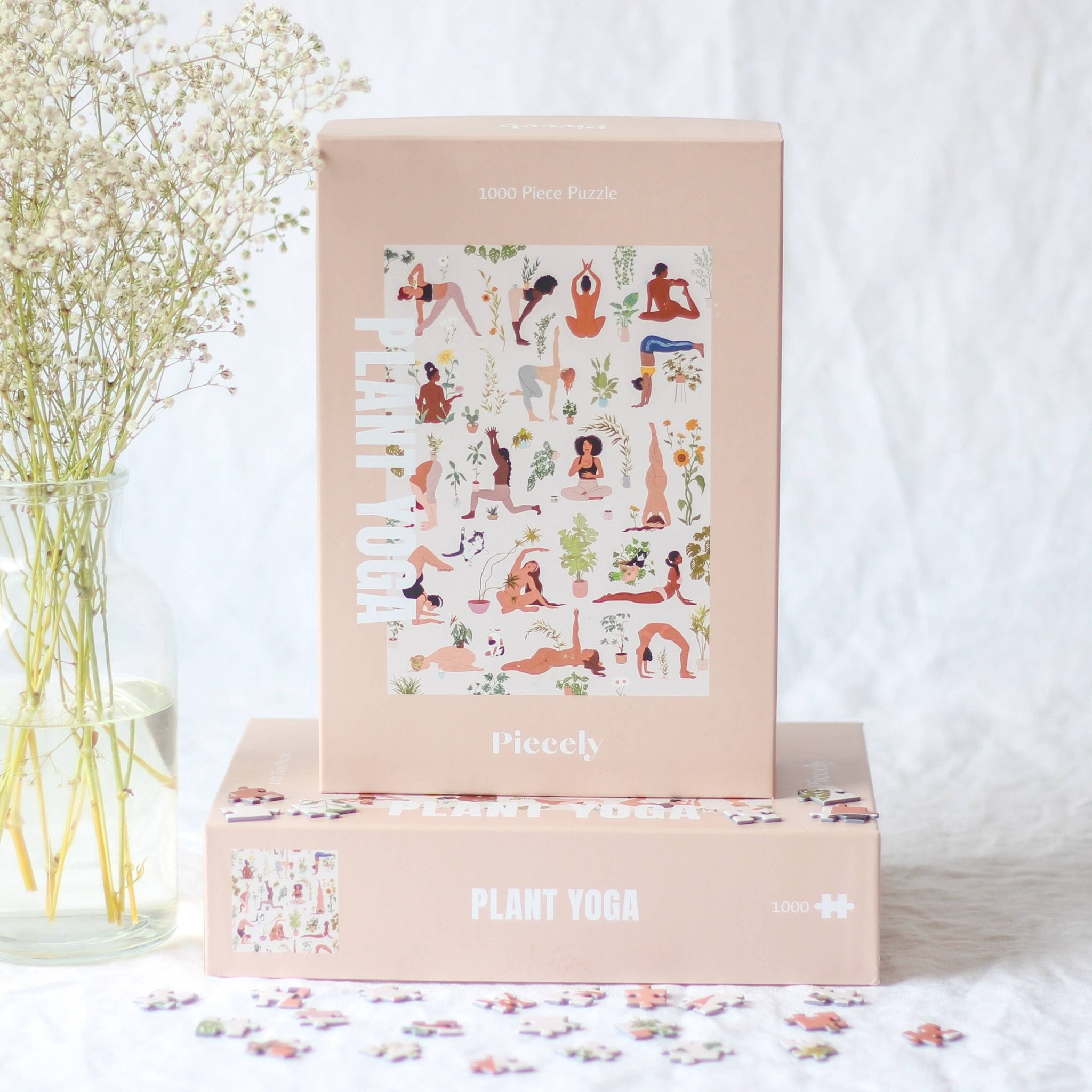 Puzzle zen 1000 pièces Plant Yoga - Piecely - Lili Margaret