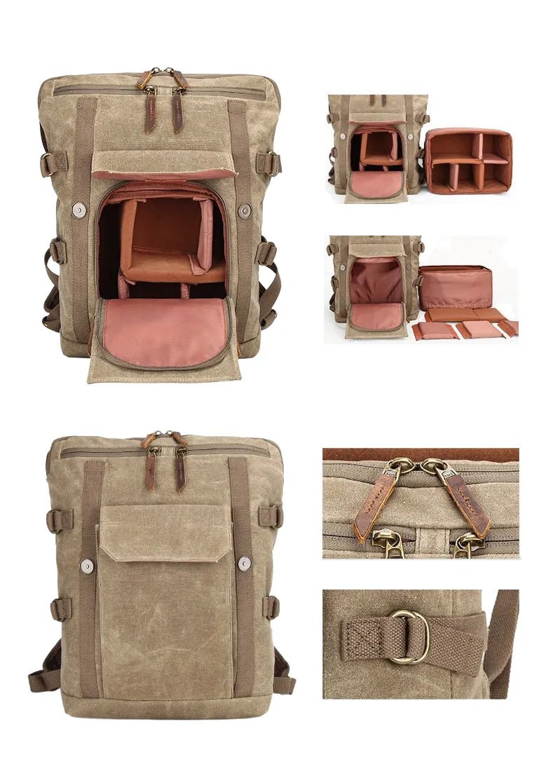 SAC À DOS DE PHOTOGRAPHIE RÉTRO "LE THOMSON" - Bagaran - Lili Margaret