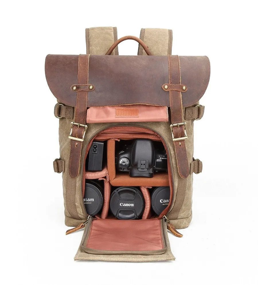 SAC À DOS DE PHOTOGRAPHIE RÉTRO "LE THOMSON" - Bagaran - Lili Margaret