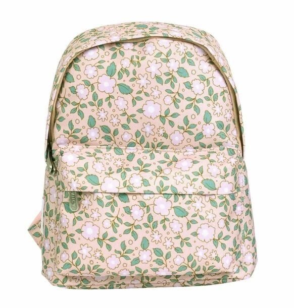 Sac à dos enfant fille fleurs rose
