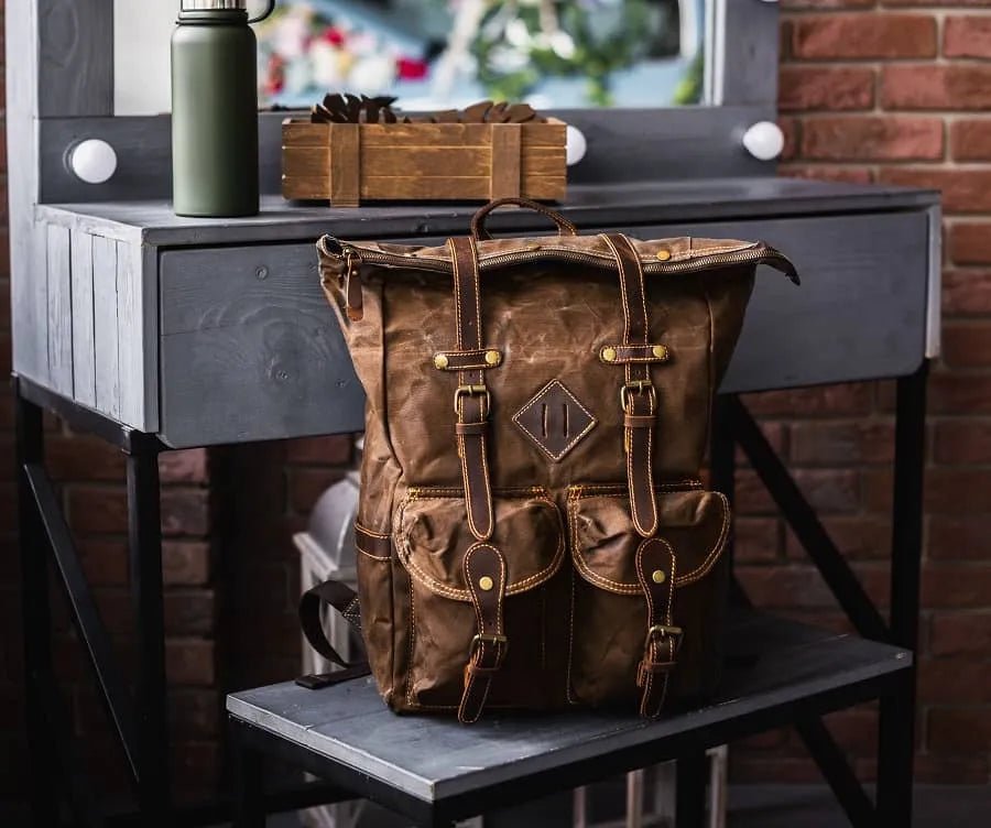 SAC À DOS HOMME VINTAGE "L&