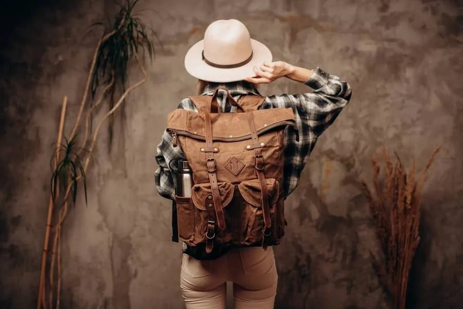 SAC À DOS HOMME VINTAGE "L&