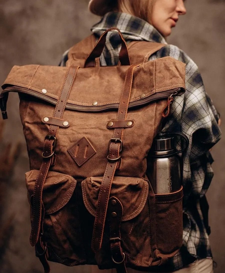 SAC À DOS HOMME VINTAGE "L&