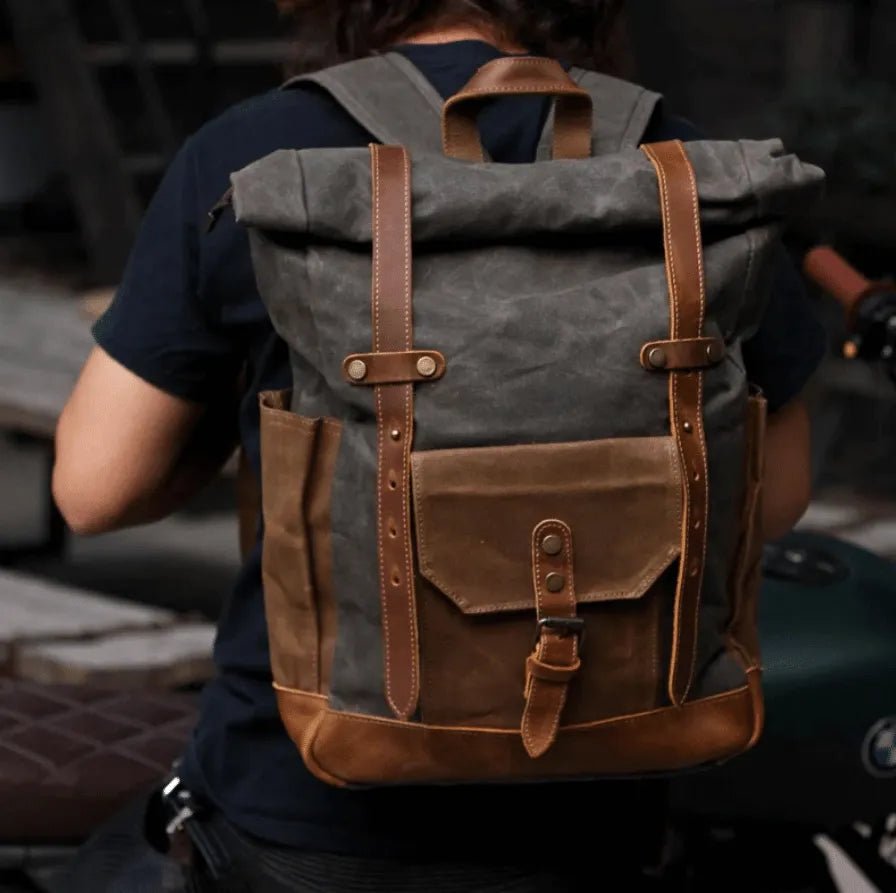 SAC À DOS HOMME VINTAGE "LE PALLISER" - Bagaran - Lili Margaret