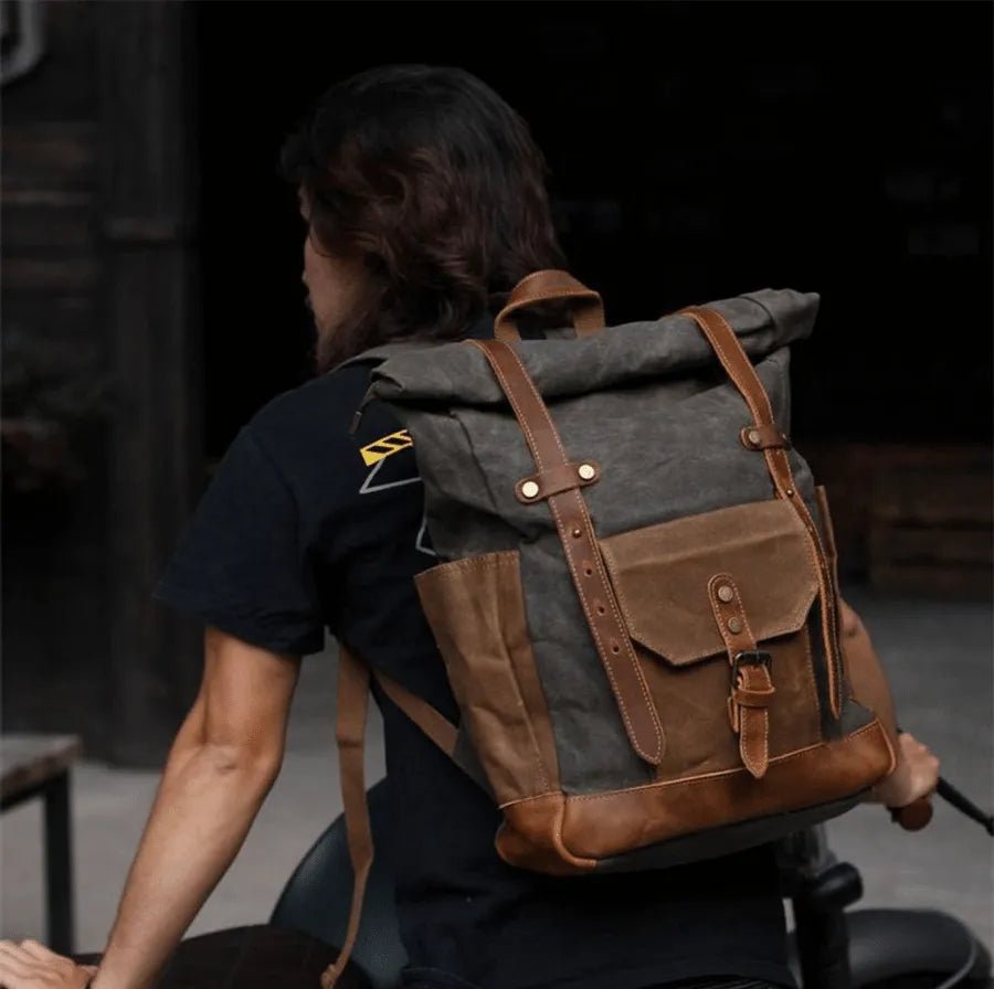 SAC À DOS HOMME VINTAGE "LE PALLISER" - Bagaran - Lili Margaret