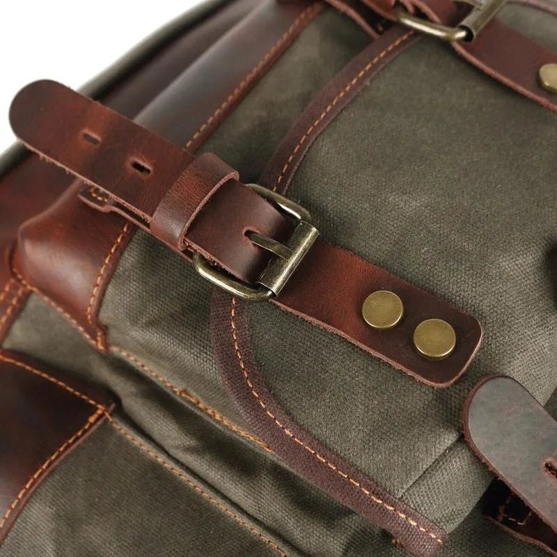 SAC À DOS VINTAGE MILITAIRE "LE BÉRING" - Bagaran - Lili Margaret