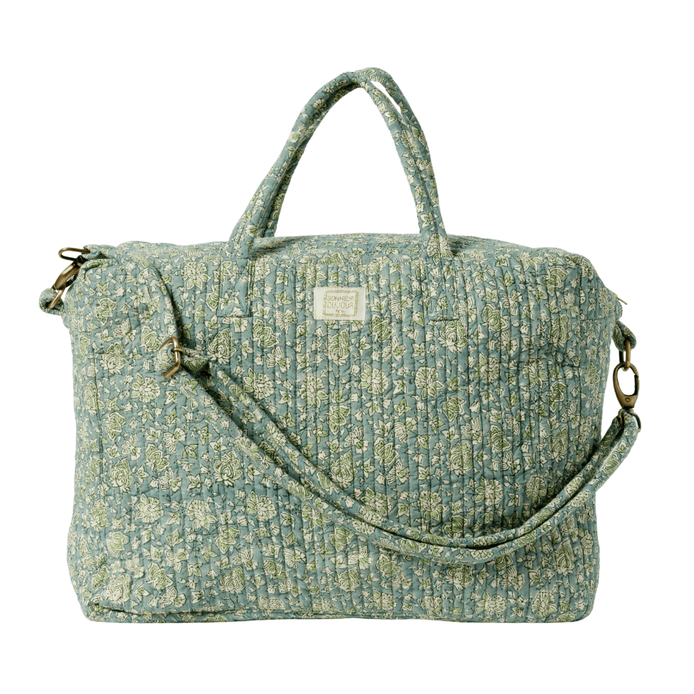 Sac cabas - arushi blue green - Bonheur du Jour - Lili Margaret
