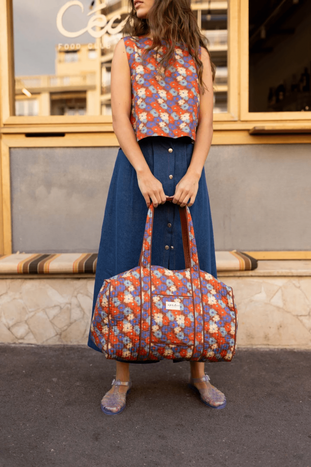 Sac polochon Buddha Alma Iris - Apaches Collections