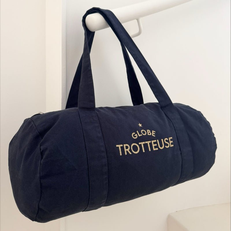 Sac polochon week - end globe trotteuse - Marcel et Lily