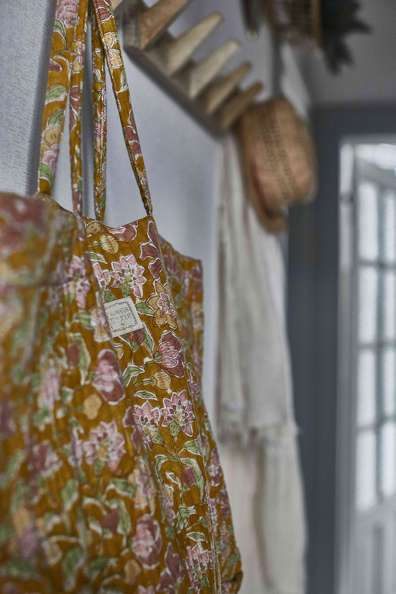 Sac trotter bohemian safran - Bonheur du Jour - Lili Margaret