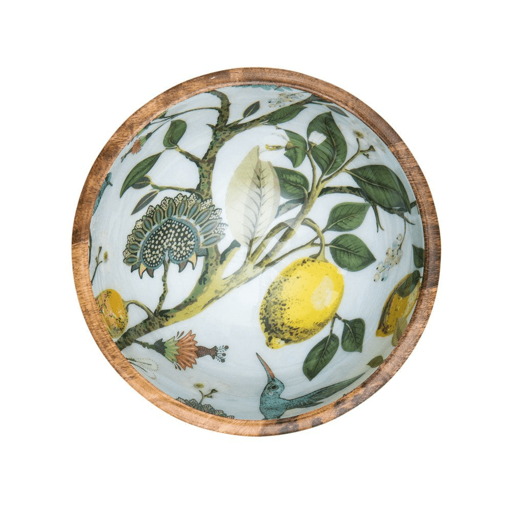 SALADIER BOIS DE MANGUIER Lemon Bird - By Room - Lili Margaret
