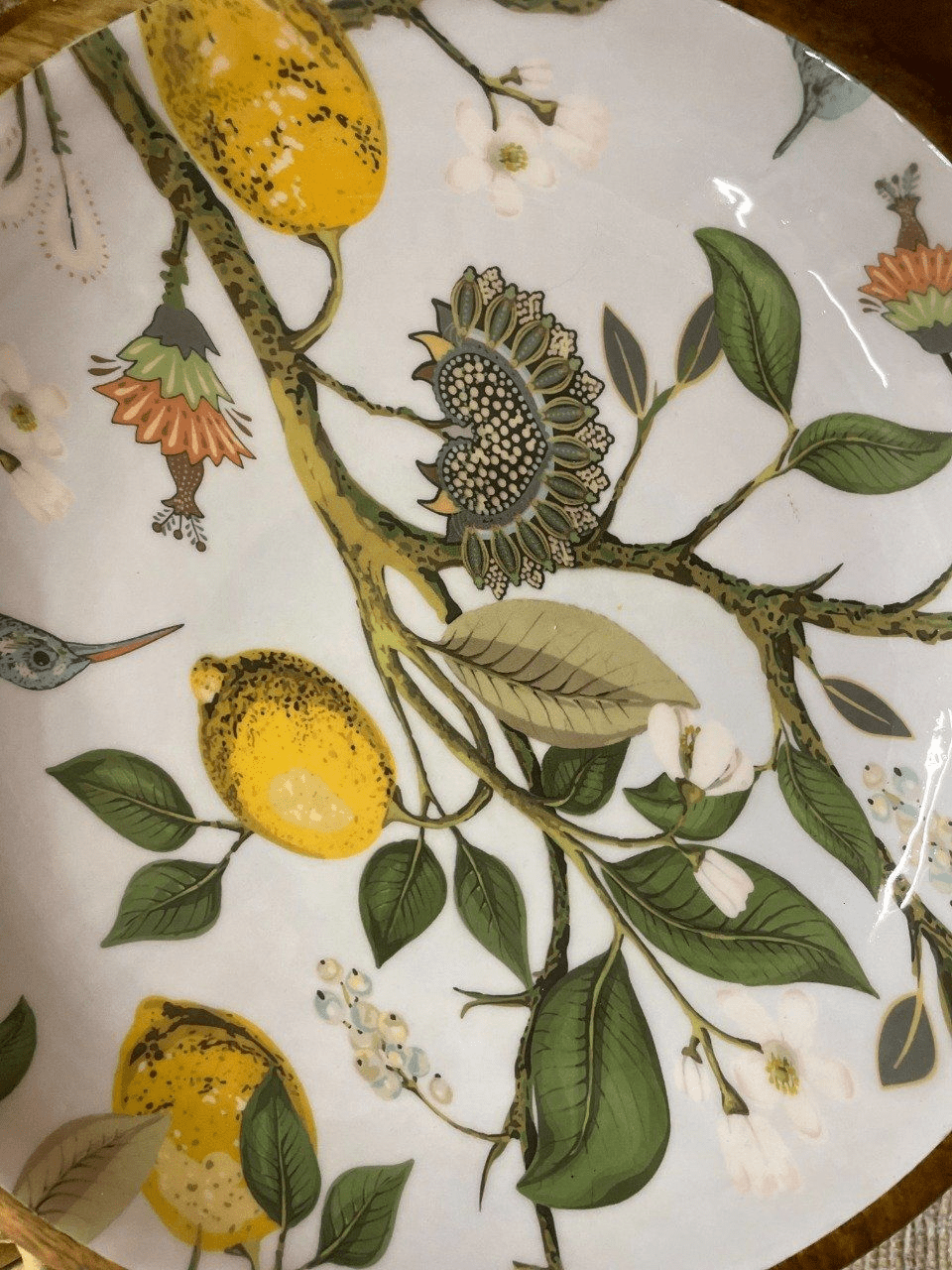 SALADIER BOIS DE MANGUIER Lemon Bird - By Room - Lili Margaret