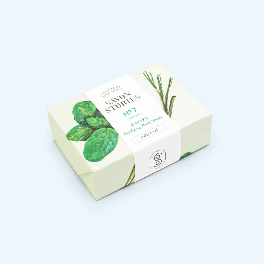 SAVON BIO & NATUREL DÉSODORISANT AU BASILIC "LE PURIFIANT" - Savon Stories - Lili Margaret