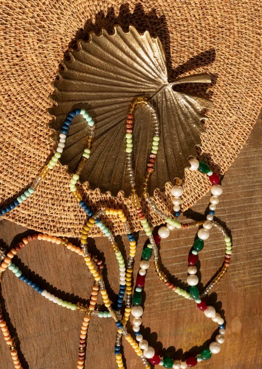 Set de table jonc de mer coloré - Madam Stoltz