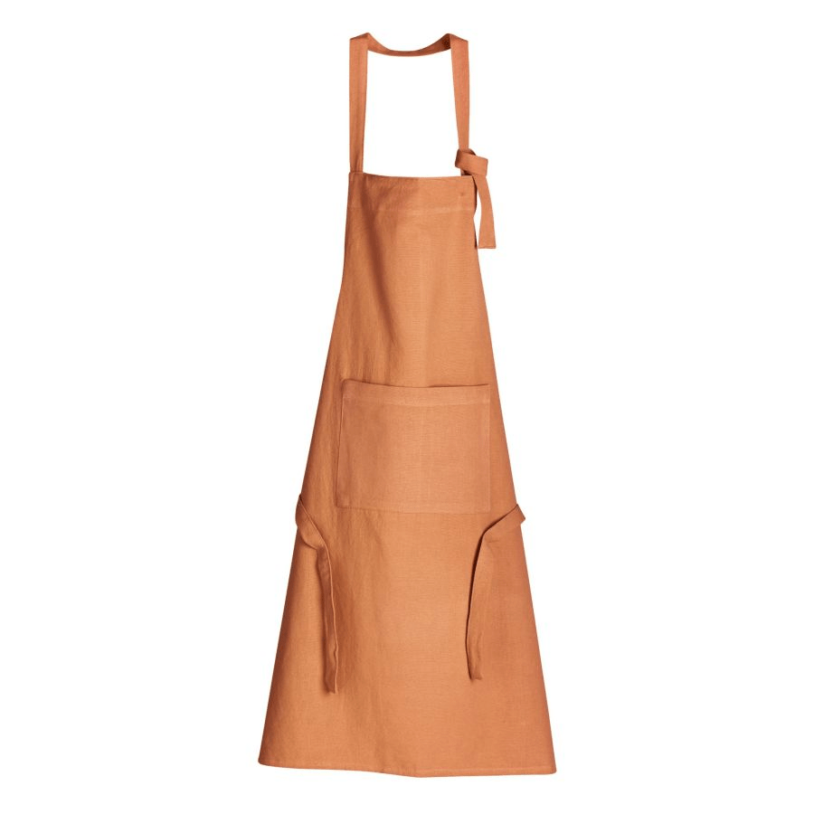 TABLIER DE CUISINE COTON RECYCLÉ ADA CARAMEL - Maison Vivaraise - Lili Margaret