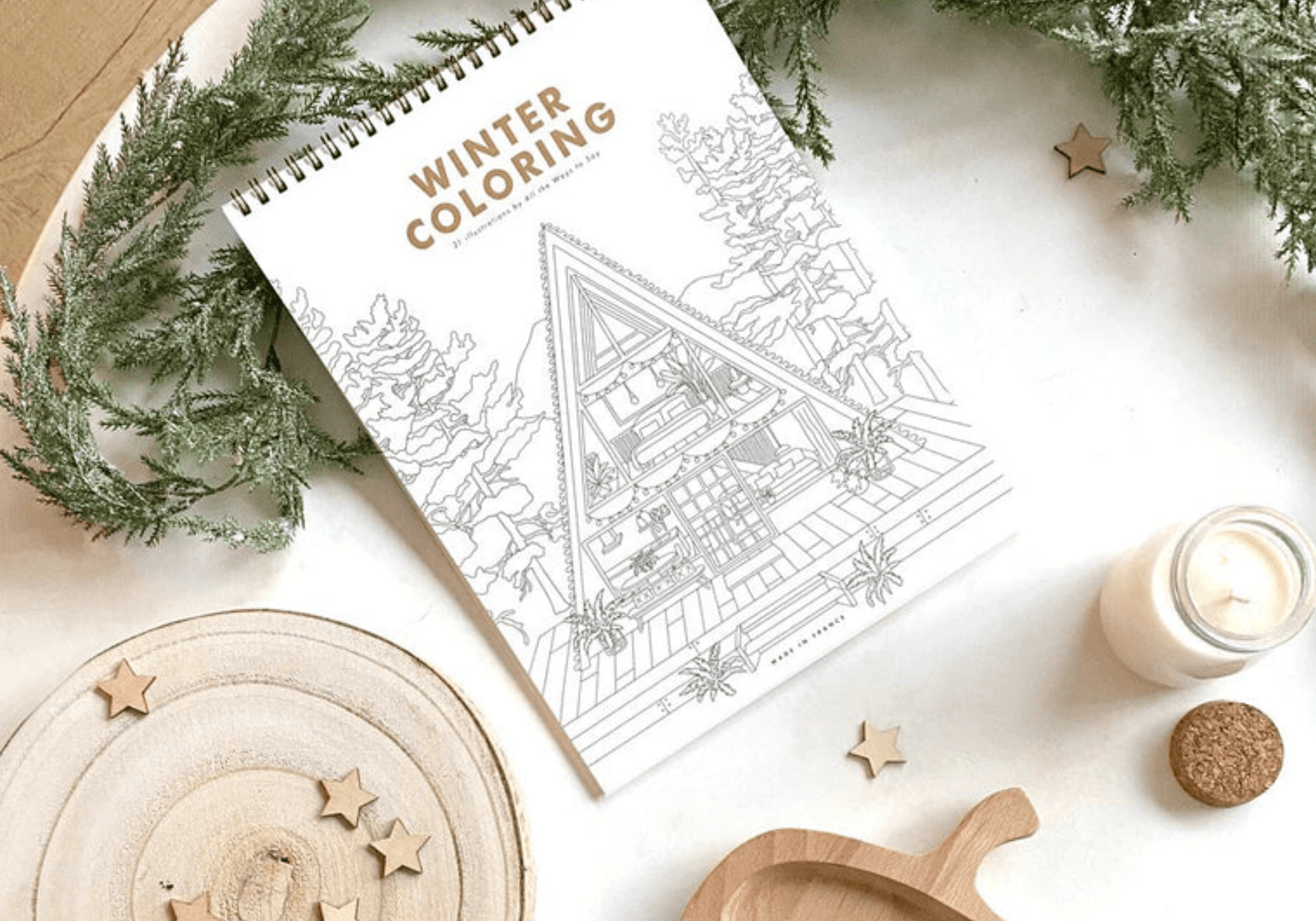 Livre de coloriage noël pour adulte
