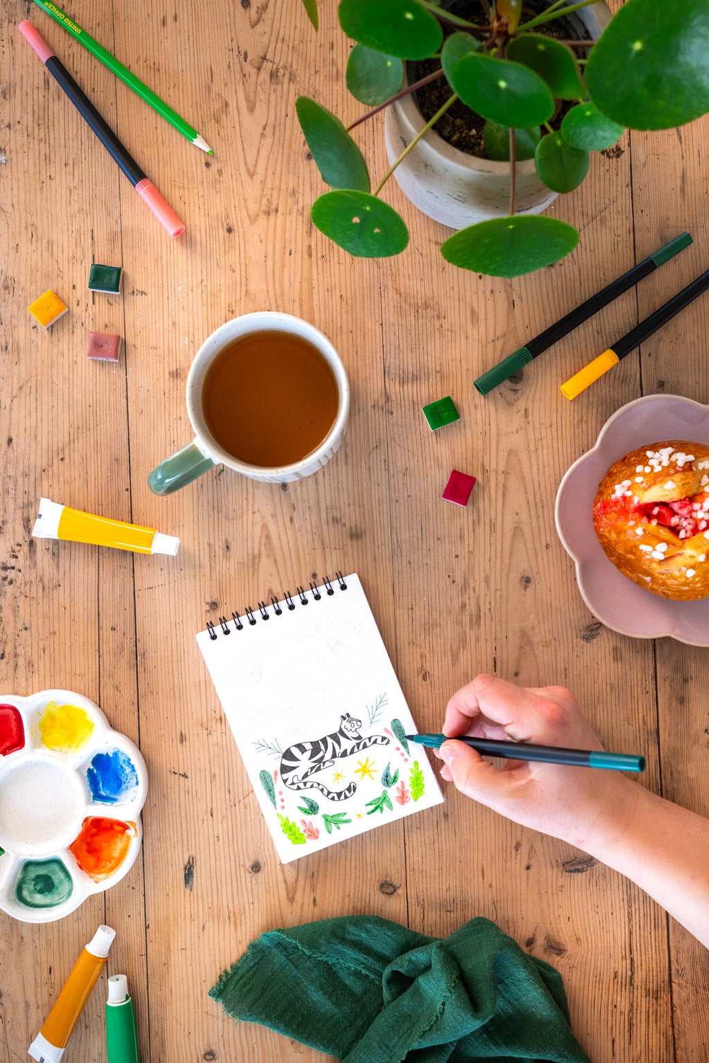 Carnet de coloriage A6 Wild - vue 7