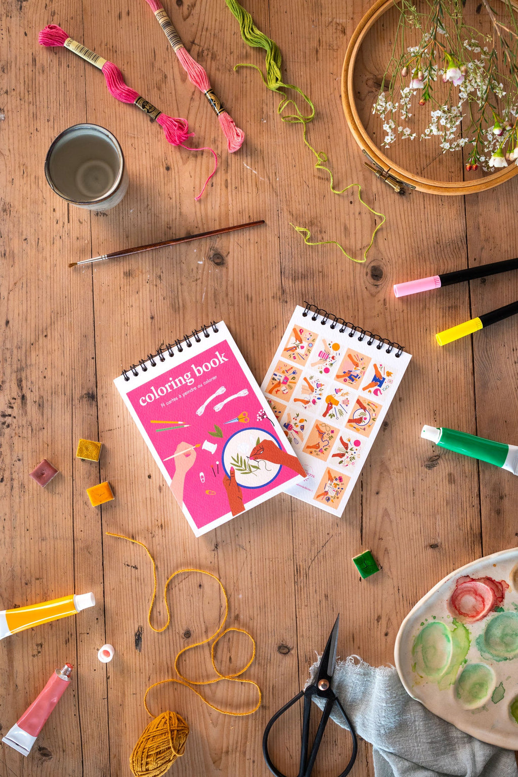 Carnet de coloriage A6 Do It Yourself - vue 10