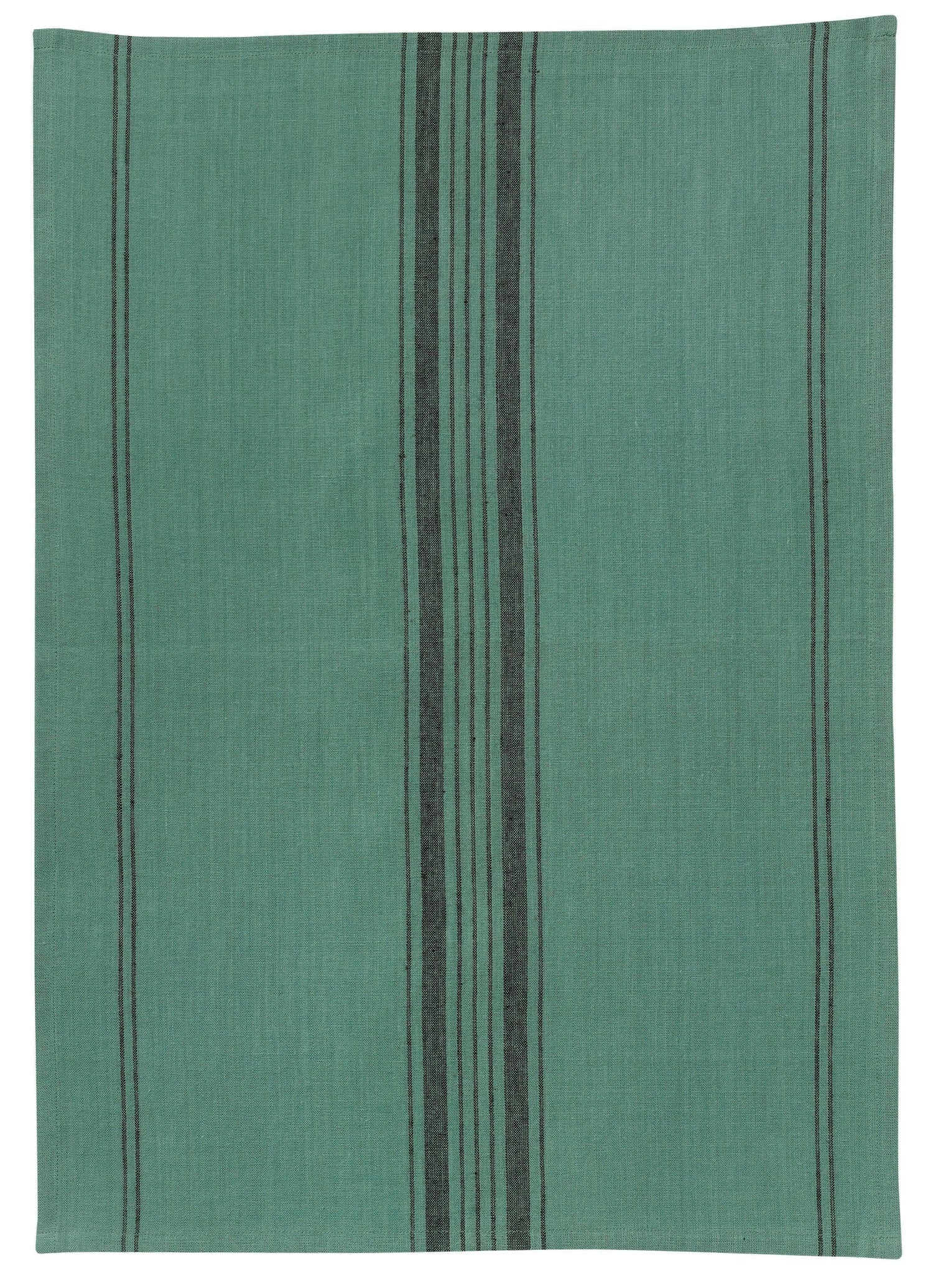 Torchon Metis Kilia rayures Vert de gris 50 x 70 - 1461020000 NaN