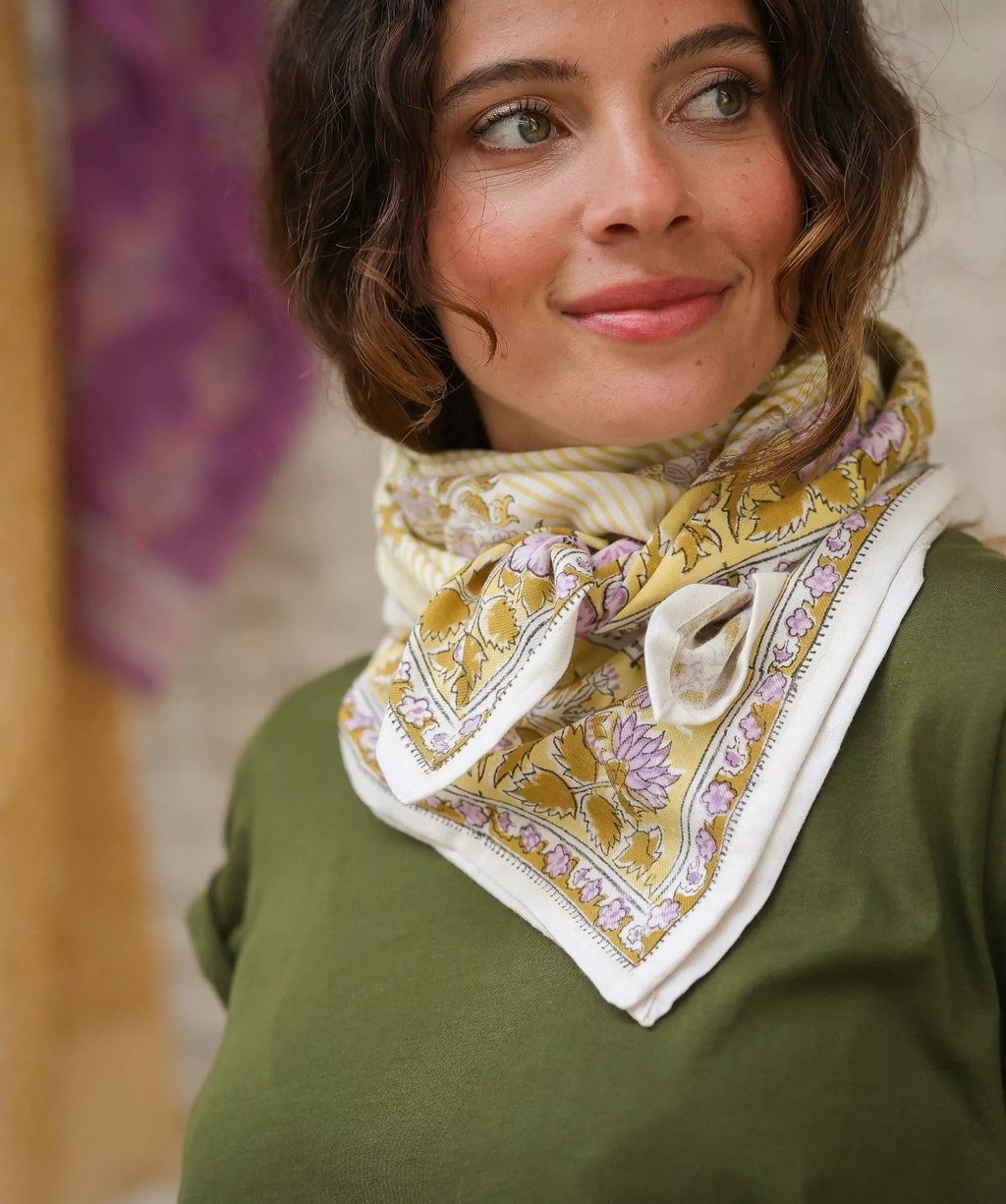 Foulard grand format Balkan Soleil