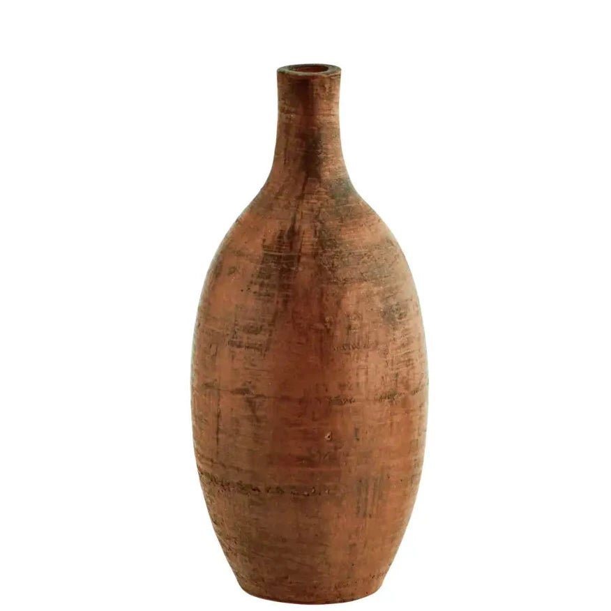 Terracotta vase