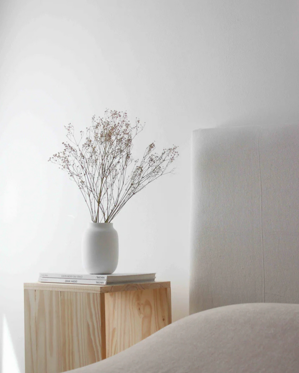 Vase blanc en céramique collection 04